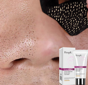 Mango Blackhead Remover Acne Treatment Nose Oil-control Mud Pore Strip Mask Whitening Cream Peel off Mask Nose Peel Skin Care